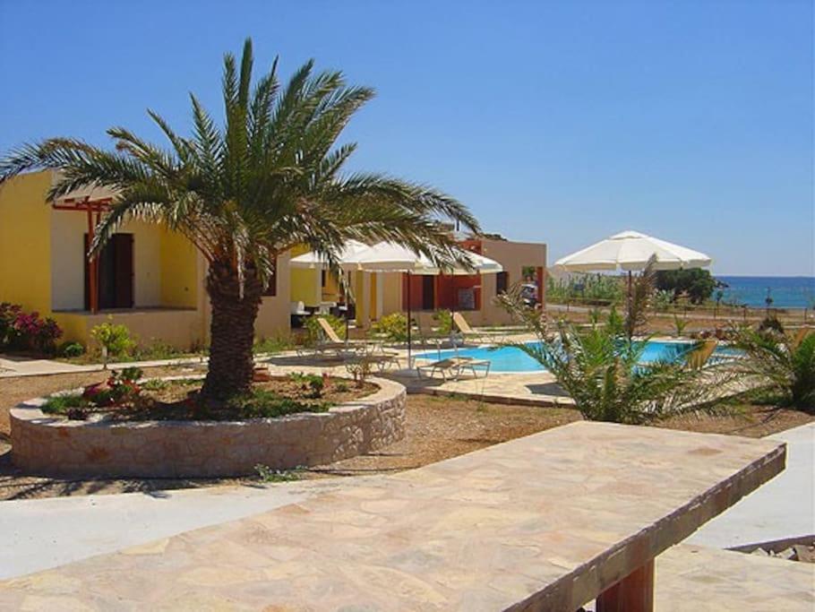 Appartamento Studio At Beautiful Beach Kouremenos Anevato Esterno foto